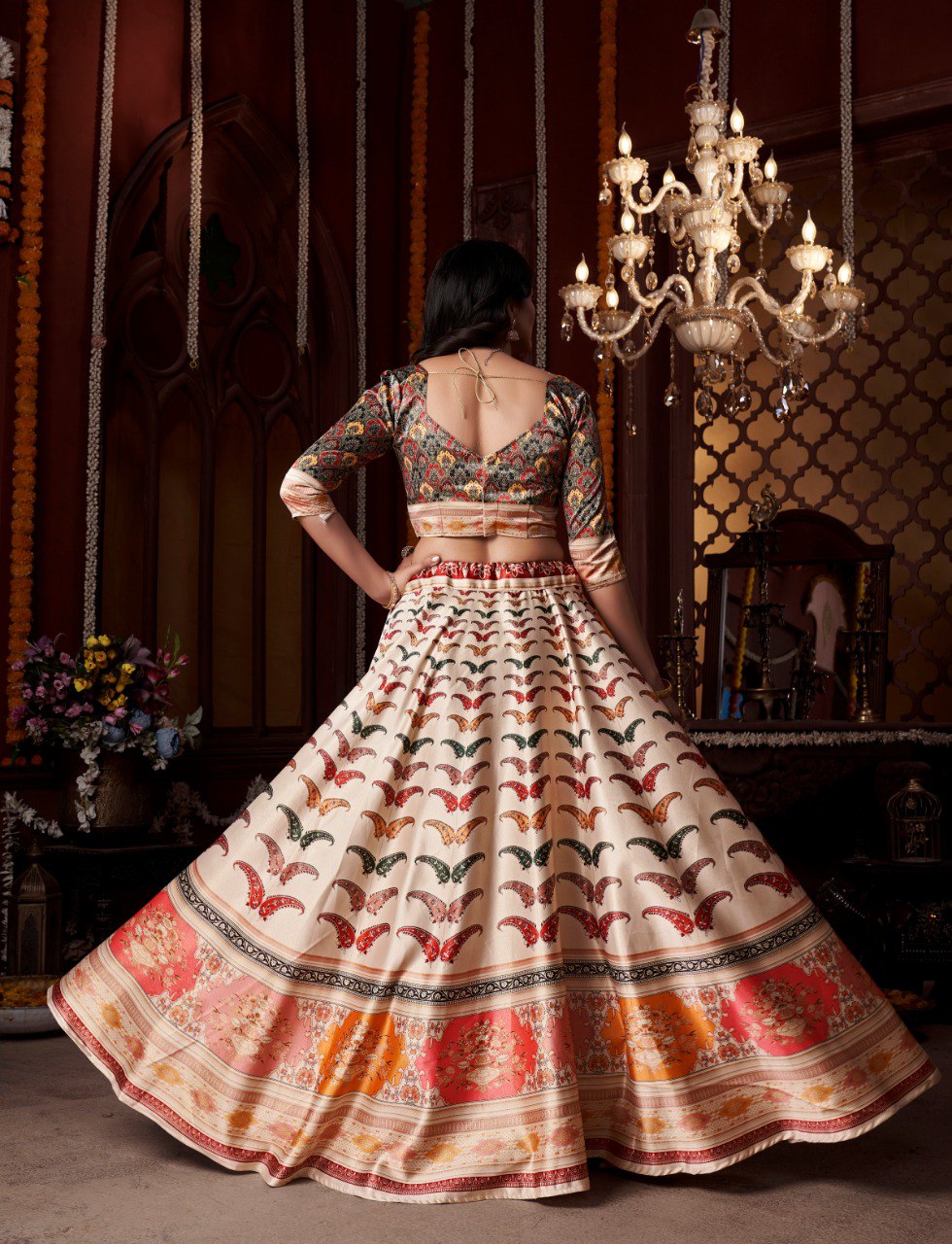 Trending NAVRATRI SPECIAL Bollywood Printed Lehenga Choli ✨ Digital Printed | Party Wear | Side Wear Collection  👑 KING OF QUALITY 👑